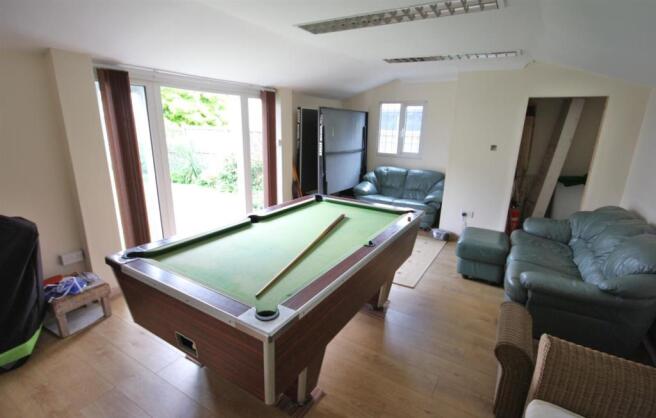 Brick Built Outbuilding/Games Room