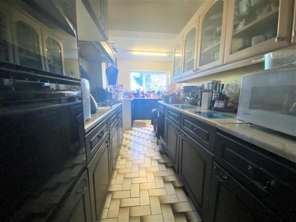 Galley area of th...