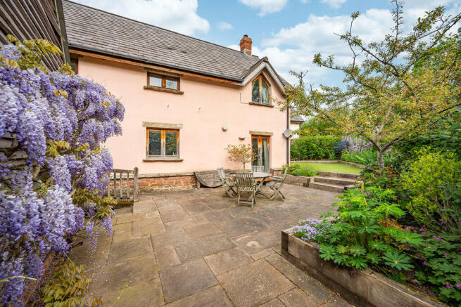 Rear Elevation and Patio
