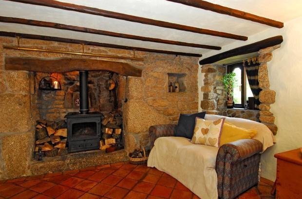 Kitchen Fireplace