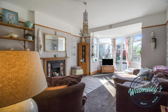 Sitting room extended to rear