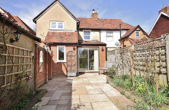 Rear of Property