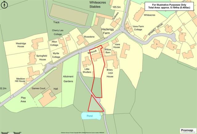 Barncroft, Main Street Tugby [Promap-2417942-25241