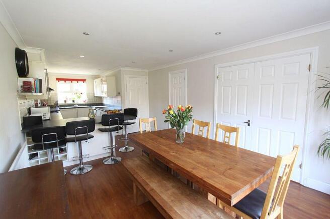 Kitchen living dining area