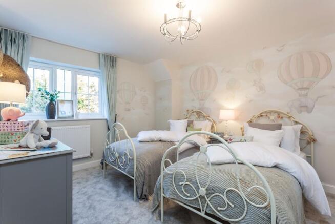 Typical Cambridge bedroom