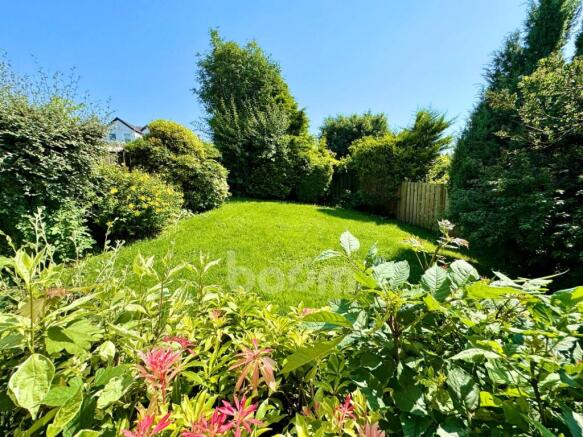 Westpark Wynd, Dalry rear garden