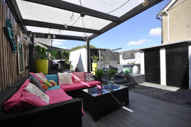 Rear garden
