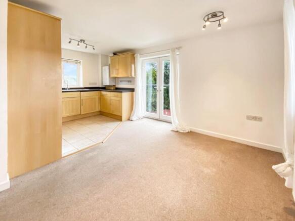 Open plan living space