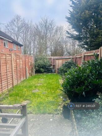 Rear Garden With Garden Gate