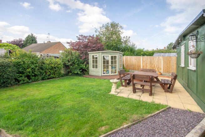 Rear Garden & Summer House