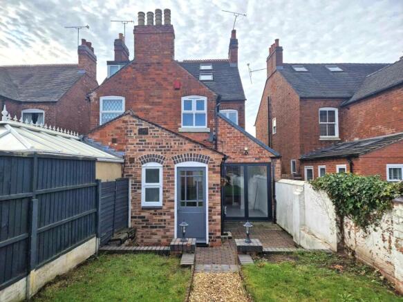 Rear of property