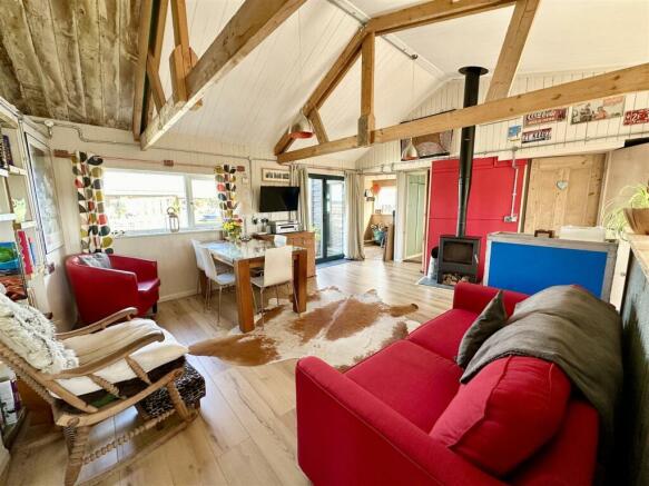 open plan living area