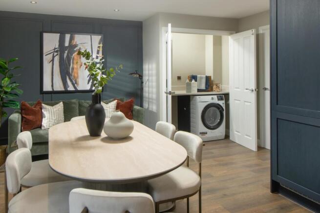 Kensington Gate Ingleby Show Home kitchen-diner