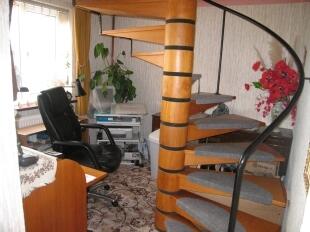 Study Area With Spiral Stairs
