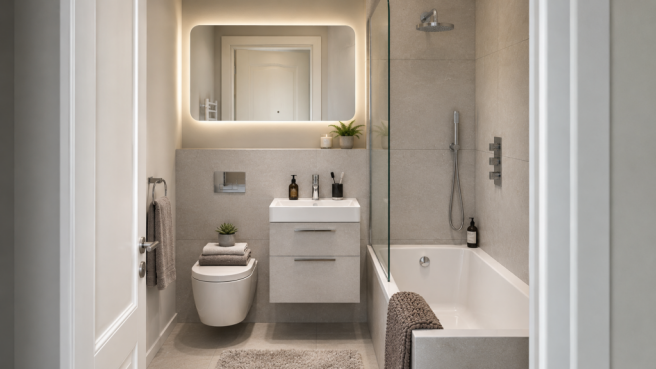 Plot 1 bathroom CGI