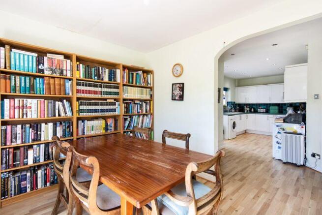 Dining Room Leading To Kitchen