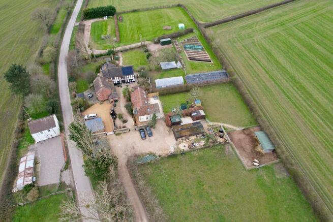 Barn Cottage with 1.7 acres, stables