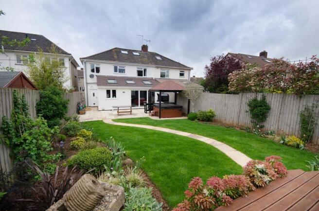 Rear garden