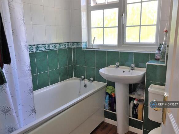 Bathroom With Shower Over Bath