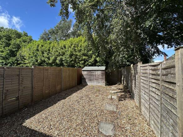 Rear garden