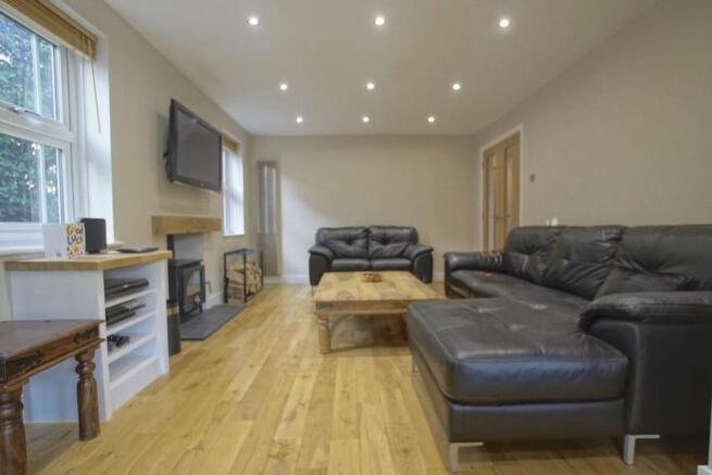 Open plan living area