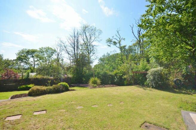 Rear garden