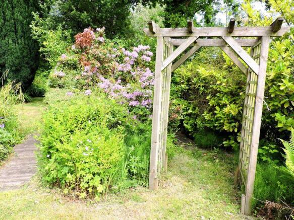Rear garden