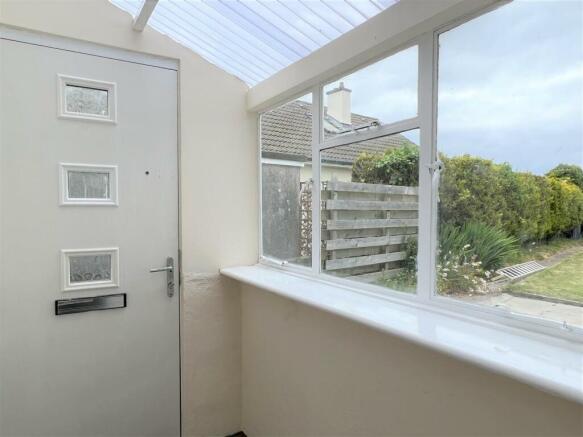 Rear Porch Area: