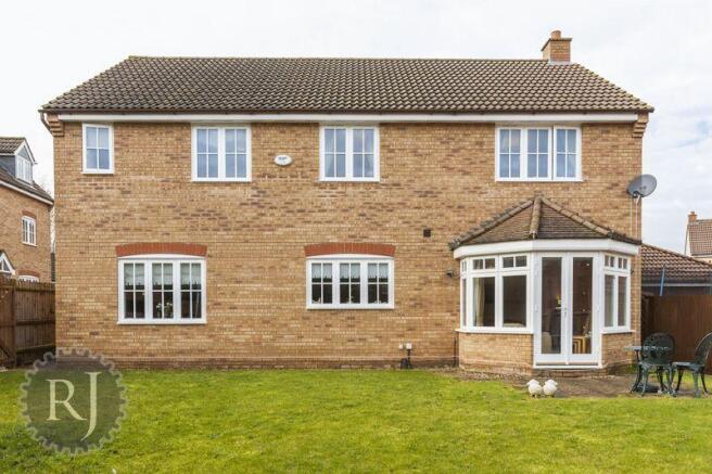 Rear of Property