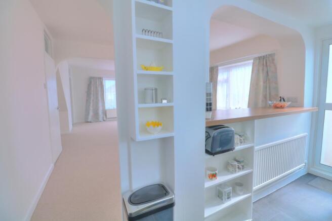 Kitchen to Living Area