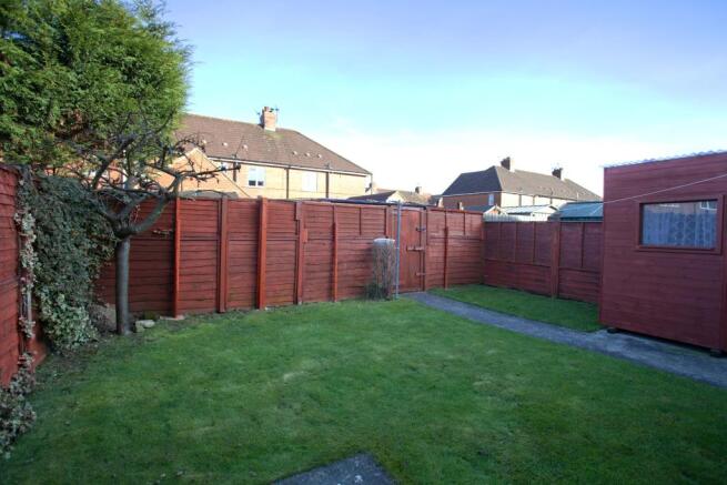 Rear garden
