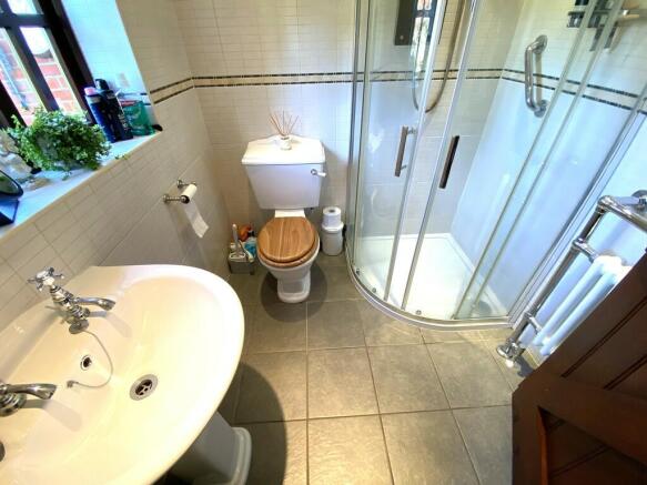 Downstairs shower...