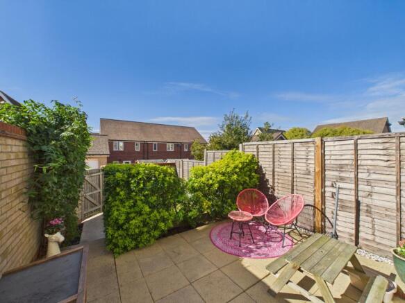 Rear garden