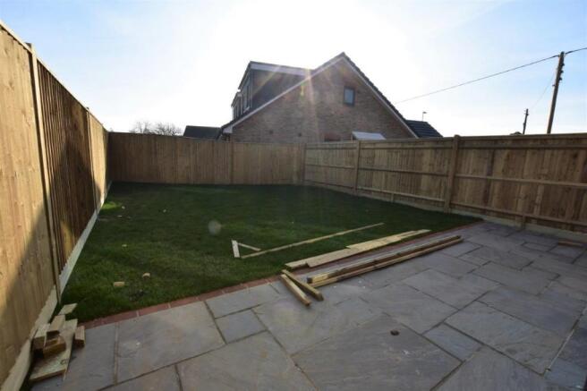Rear garden