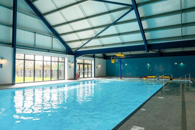 Indoor Swimming Pool at Pakefield Holiday Park, Su