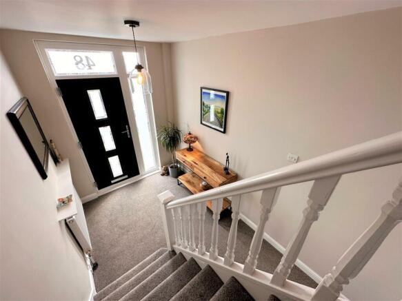 Stairs to first floor