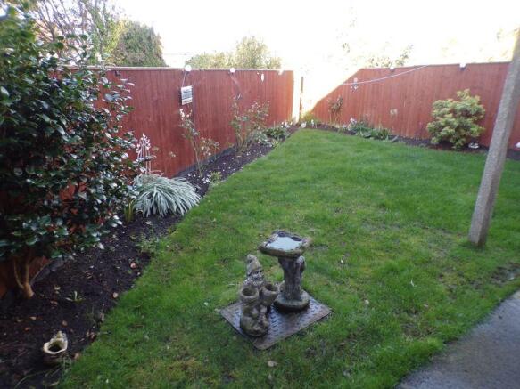 Rear garden