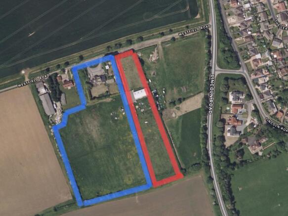 Blue: Site included in sale / Red: Extra by negotiation
