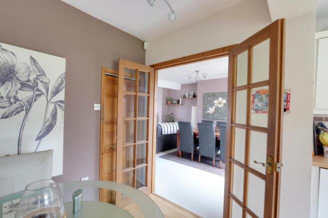 Breakfast room to Dining Room 2