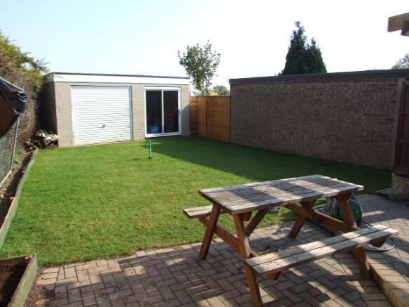 Rear garden