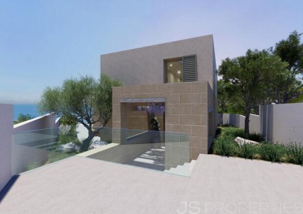 Plot for sale in Alcanada,  Alcudia, with sea views, including an approved project and valid building license.