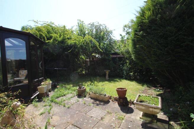 Rear garden