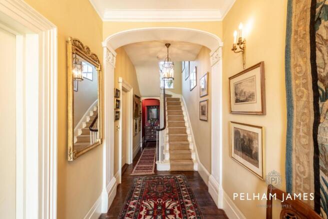 Entrance Hall, 4 Rutland Terrace, Stamford