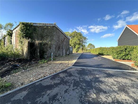 Barn and Roadway