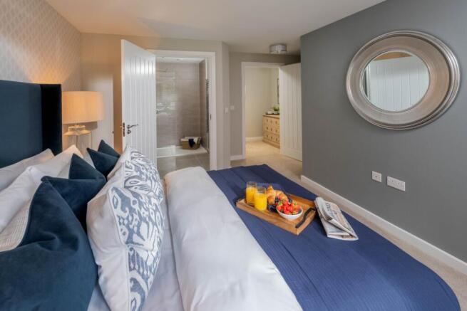 Show home bedroom