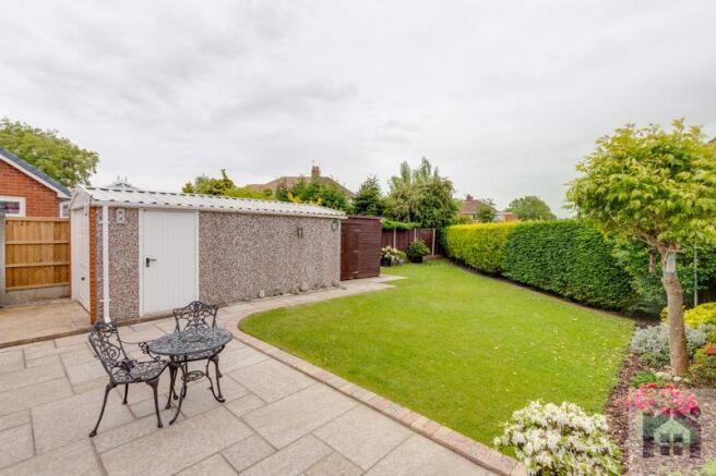 Rear garden