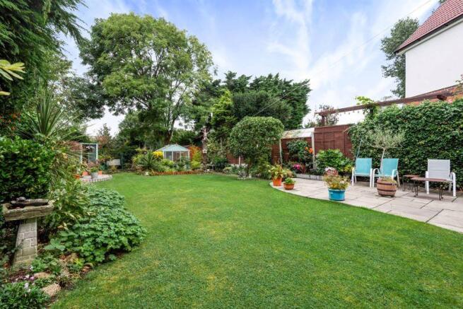 Rear garden