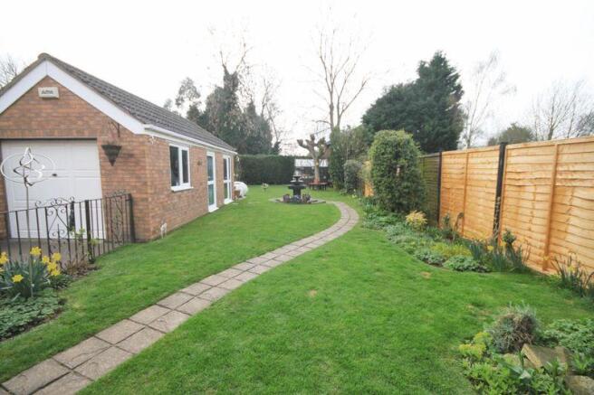 Rear garden
