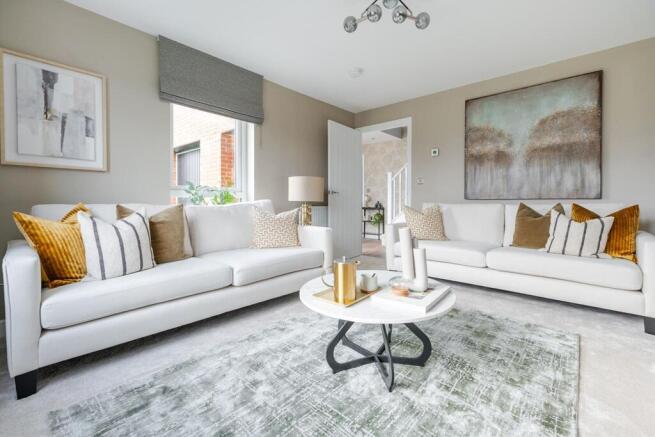 With room for two large sofas