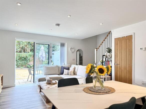 Kitchen/Dining/Living Space